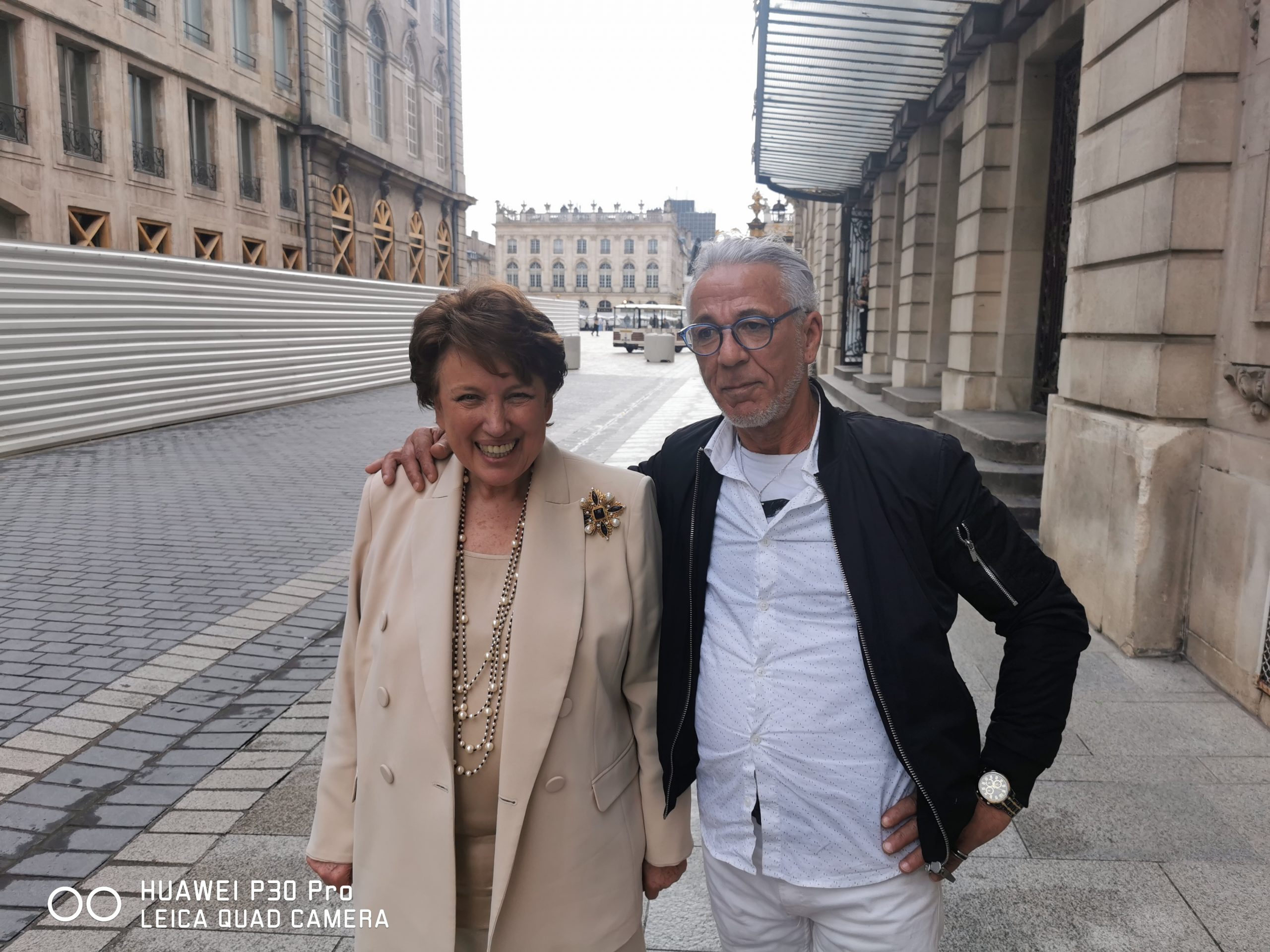 Rencontre avec Madame Roselyne Bachelot lors de l’événement « Place de la Démocratie » à la Mairie de Nancy